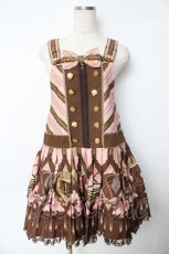 画像1: Angelic Pretty / カルテットショコラサロペット  ピンク Y-25-11-24-082-AP-OP-SZ-ZY (1)
