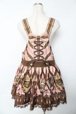 画像2: Angelic Pretty / カルテットショコラサロペット  ピンク Y-25-11-24-082-AP-OP-SZ-ZY (2)