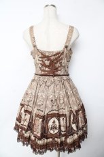 画像2: Angelic Pretty /  Musee du Chocolat切替ジャンパースカート  ブラウン Y-25-11-24-083-AP-OP-SZ-ZY (2)