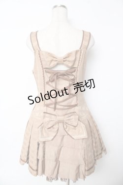 画像2: Angelic Pretty /  Royal Chocolateローウエストジャンパースカート  ブラウン Y-25-11-24-084-AP-OP-SZ-ZI