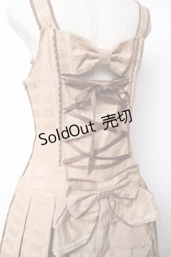 画像4: Angelic Pretty /  Royal Chocolateローウエストジャンパースカート  ブラウン Y-25-11-24-084-AP-OP-SZ-ZI