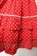 画像4: BABY, THE STARS SHINE BRIGHT / ドット・フリルジャンパースカート  赤 Y-25-11-24-086-BA-OP-SZ-ZY (4)