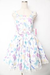 Angelic Pretty / Jelly Candy Toysジャンパースカート  白 Y-25-11-24-087-AP-OP-SZ-ZY