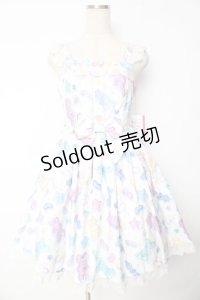 Angelic Pretty / Jelly Candy Toysジャンパースカート  白 Y-25-11-24-087-AP-OP-SZ-ZY