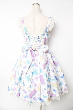 画像2: Angelic Pretty / Jelly Candy Toysジャンパースカート  白 Y-25-11-24-087-AP-OP-SZ-ZY