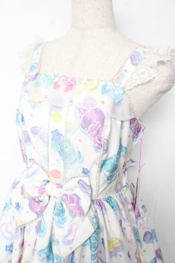 画像3: Angelic Pretty / Jelly Candy Toysジャンパースカート  白 Y-25-11-24-087-AP-OP-SZ-ZY