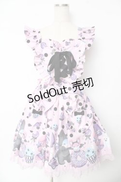 画像1: Angelic Pretty / Happy Treat Party Cafeスカート  ピンク Y-25-11-24-088-AP-SK-SZ-ZI