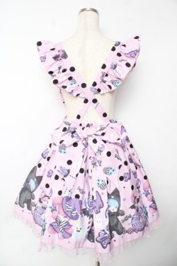 画像2: Angelic Pretty / Happy Treat Party Cafeスカート  ピンク Y-25-11-24-088-AP-SK-SZ-ZY