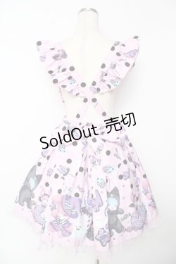 画像2: Angelic Pretty / Happy Treat Party Cafeスカート  ピンク Y-25-11-24-088-AP-SK-SZ-ZI