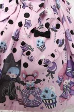画像4: Angelic Pretty / Happy Treat Party Cafeスカート  ピンク Y-25-11-24-088-AP-SK-SZ-ZI (4)