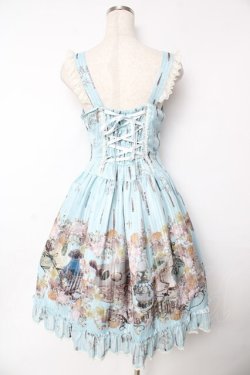 画像2: ALICE and the PIRATES / Victorian tear bottleジャンパースカートI型  サックス Y-25-11-24-089-PA-OP-SZ-ZY