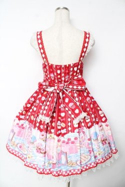 画像2: Angelic Pretty / Diner Dollジャンパースカート  赤 Y-25-11-24-090-AP-OP-SZ-ZY
