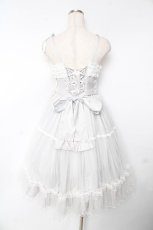 画像2: Angelic Pretty / Marquiseジャンパースカート  グレー Y-25-11-24-091-AP-OP-SZ-ZS (2)