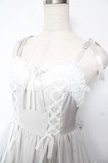 画像3: Angelic Pretty / Marquiseジャンパースカート  グレー Y-25-11-24-091-AP-OP-SZ-ZS (3)