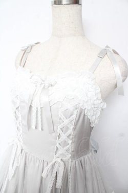 画像3: Angelic Pretty / Marquiseジャンパースカート  グレー Y-25-11-24-091-AP-OP-SZ-ZY