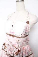 画像3: Angelic Pretty / Promenade de Paris ホルターネックジャンパースカート  ピンク Y-25-11-24-092-AP-OP-SZ-ZY (3)