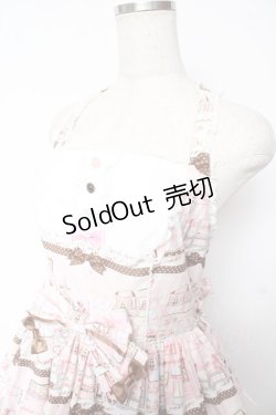 画像3: Angelic Pretty / Promenade de Paris ホルターネックジャンパースカート  ピンク Y-25-11-24-092-AP-OP-SZ-ZY