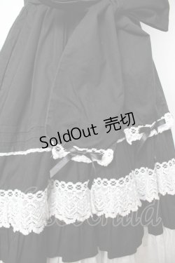 画像5: Angelic Pretty / Sweetフリルジャンパースカート  黒×白 Y-25-11-24-094-AP-OP-SZ-ZS