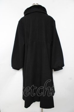 画像2: m petit by misako / AM*リボンコート 4L 中黒 Y-25-11-24-097-LO-CO-SZ-ZY