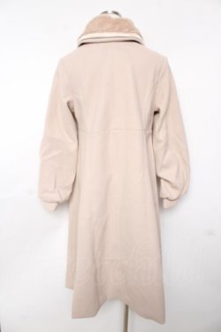 画像2: m petit by misako / AM*リボンコート S 中薄橙 Y-25-11-24-099-LO-JA-SZ-ZY