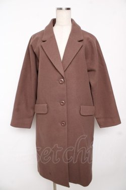 画像1: F&A / ビッグチェスターコート F モカブラウン Y-25-11-24-100-LO-CO-SZ-ZY