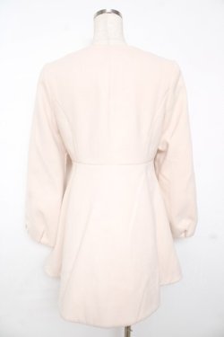 画像2: LIZ LISA / ダブルボタンコート  ピンクベージュ Y-25-11-24-101-LO-CO-SZ-ZY