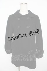 MILK / ハートピーコート  ブラック Y-25-11-24-102-ML-CO-SZ-ZY