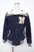 F i.n.t / セーラー衿Mワッペンブルゾン F ネイビー Y-25-11-24-106-CA-JA-SZ-ZY