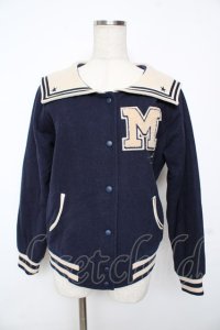 F i.n.t / セーラー衿Mワッペンブルゾン F ネイビー Y-25-11-24-106-CA-JA-SZ-ZY