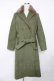画像1: axes femme / テーラー襟コート M グリーン Y-25-11-24-107-AX-CO-SZ-ZY (1)