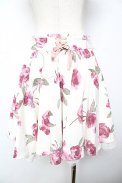 画像2: mille fille closet by LODISPOTTO / ロイヤルビッグローズスカート M アイボリー Y-25-11-24-122-LO-SK-SZ-ZY