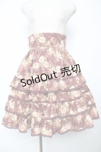 Innocent World / ローズコーデュロイスカート  ピンク Y-25-11-24-124-IW-SK-SZ-ZY