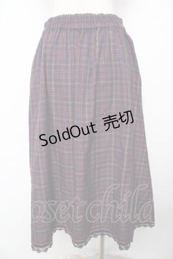 画像2: axes femme / HOUSEofTARTANコラボ/タータンチェックスカート M コン Y-25-11-24-125-AX-SK-SZ-ZY