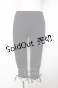 axes femme / 裾レースレギンスパンツ M 黒 Y-25-11-24-130-AX-PA-SZ-ZY