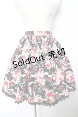 BABY, THE STARS SHINE BRIGHT / シュガーブーケスカート  黒 Y-25-11-24-132-BA-SK-SZ-ZY