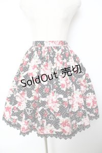 BABY, THE STARS SHINE BRIGHT / シュガーブーケスカート  黒 Y-25-11-24-132-BA-SK-SZ-ZY