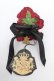 画像2: ALICE and the PIRATES / 薔薇コサージュクリップ   Y-25-11-24-002-PA-AC-SZ-ZY (2)