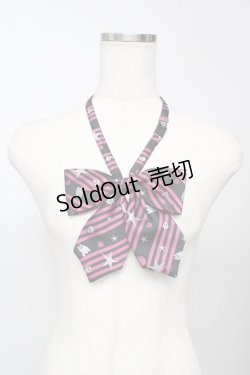 画像1: PEACE NOW / リボンタイ  ピンク Y-25-11-24-018-PU-ZA-SZ-ZY