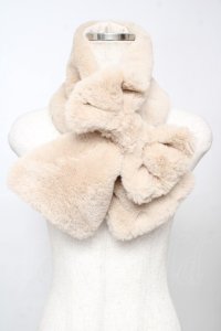 m petit by misako / ティペット  中薄橙 Y-25-11-24-019-LO-ZA-SZ-ZY