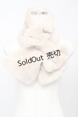 画像1: m petit by misako / ティペット  中薄橙 Y-25-11-24-019-LO-ZA-SZ-ZY