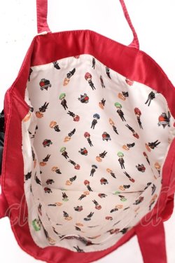 画像3: Maison de FLEUR / HEARTSLABYUL/ダブルトートバッグ F レッド Y-25-11-24-026-LO-BG-SZ-ZY