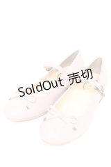 F&A / ストラップ付きリボンバレエシューズ M ピンク Y-25-11-24-028-LO-SH-SZ-ZY