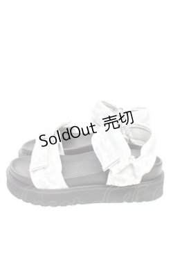 画像2: 【SALE】axes femme / レース重ねベルトスポサン S グレー Y-25-11-24-030-AX-SH-SZ-ZTK001