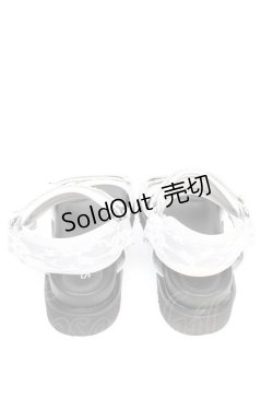 画像3: 【SALE】axes femme / レース重ねベルトスポサン S グレー Y-25-11-24-030-AX-SH-SZ-ZTK001