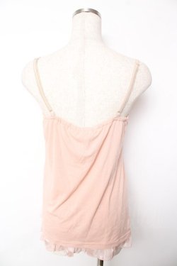 画像2: axes femme / BIGリボンキャミソール  ピンク Y-25-11-24-031-AX-TO-SZ-ZY