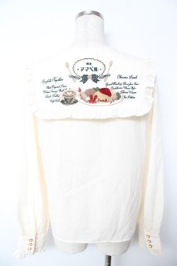 画像2: Amavel / 喫茶アマベルのランチセットブラウス F グリーン Y-25-11-24-033-CA-BL-SZ-ZY