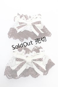 Angelic Pretty / Sweet Creamお袖とめ  ブラウン Y-25-11-24-005-AP-ZA-SZ-ZY