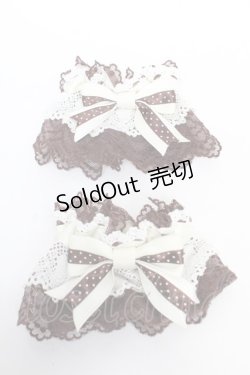 画像1: Angelic Pretty / Sweet Creamお袖とめ  ブラウン Y-25-11-24-005-AP-ZA-SZ-ZY