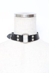 SEX POT ReVeNGe / リングベルトチョーカー  黒 Y-25-11-26-005-SP-AC-SZ-ZY