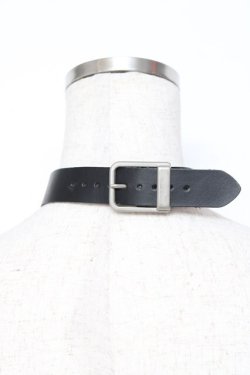 画像2: SEX POT ReVeNGe / リングベルトチョーカー  黒 Y-25-11-26-005-SP-AC-SZ-ZY